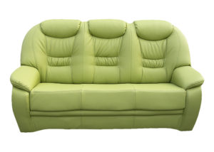 Mała skórzana sofa