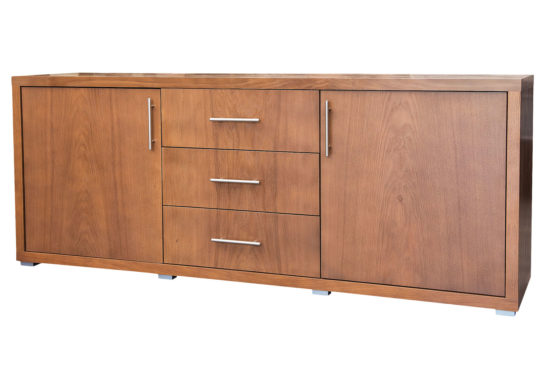 komoda dębowa modern 2d3s